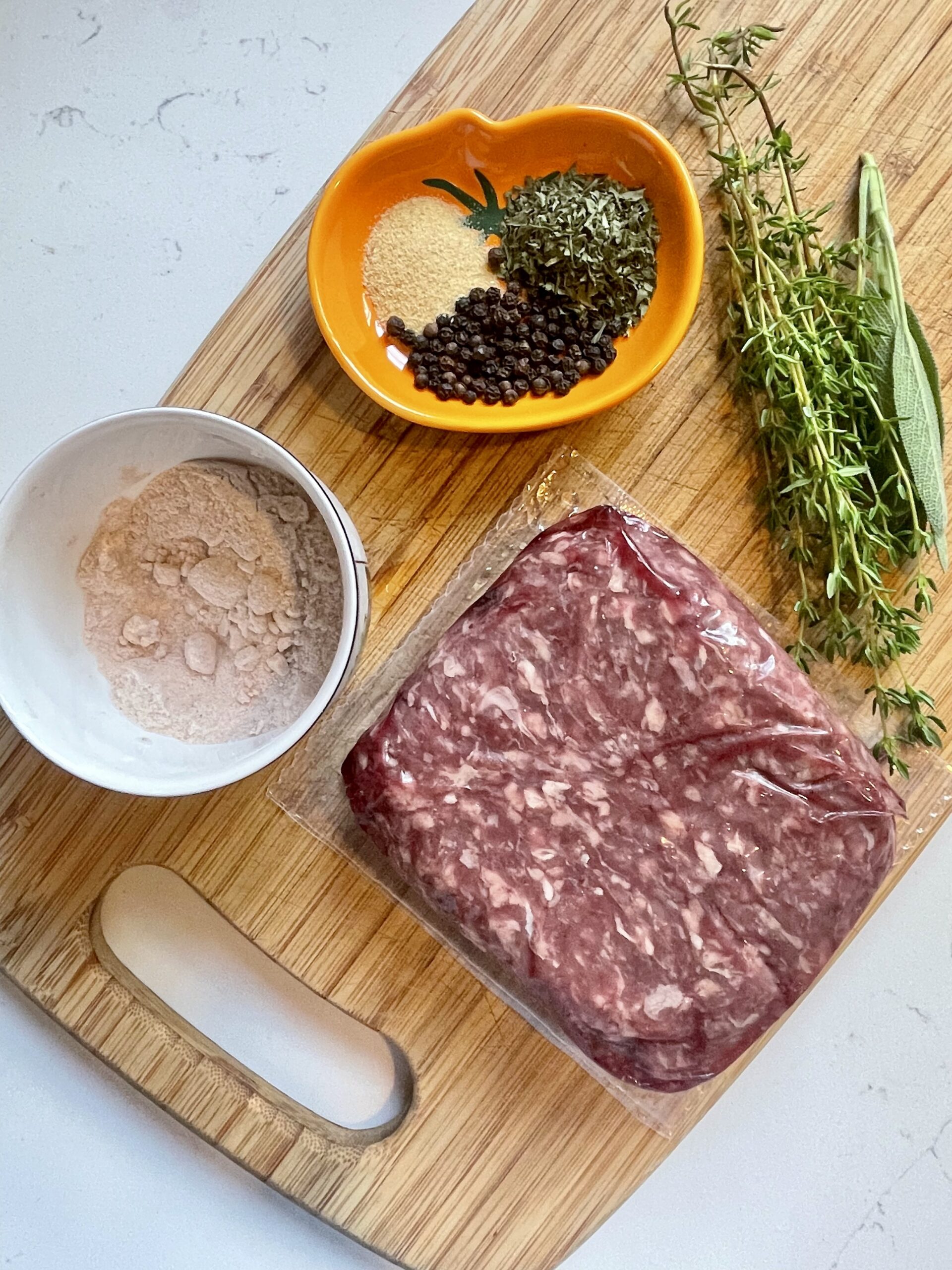 ingredients used for beef breakfast sausage